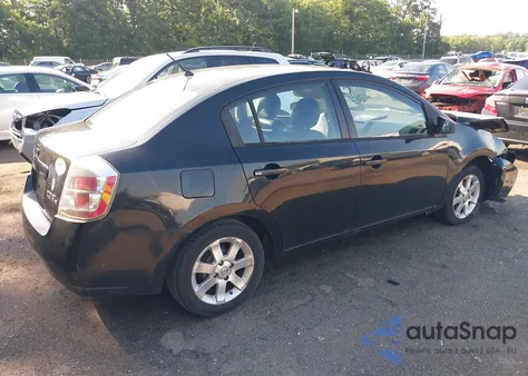 2007 Nissan Sentra 2.0Sl из США, поврежденный, VIN 3N1AB61E67L674052